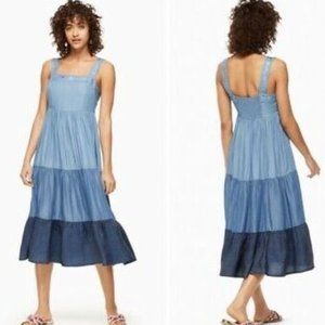 Kate Spade Broome Street Chambray Patio Dress